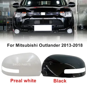 Außenabdeckung von Mitsubishi Outlander Rückspiegel, Shell Side Deckel, 2013, 2014, 2015, 2016, 2017, 2018 12 Hauptverkäufe Rückverkehrsabdeckung Outlander - №6