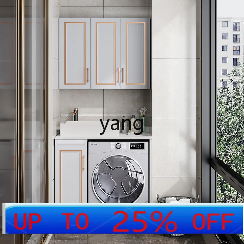 

Комбинированный шкаф для ванной комнаты LH со встроенной стиральной машиной и раковиной