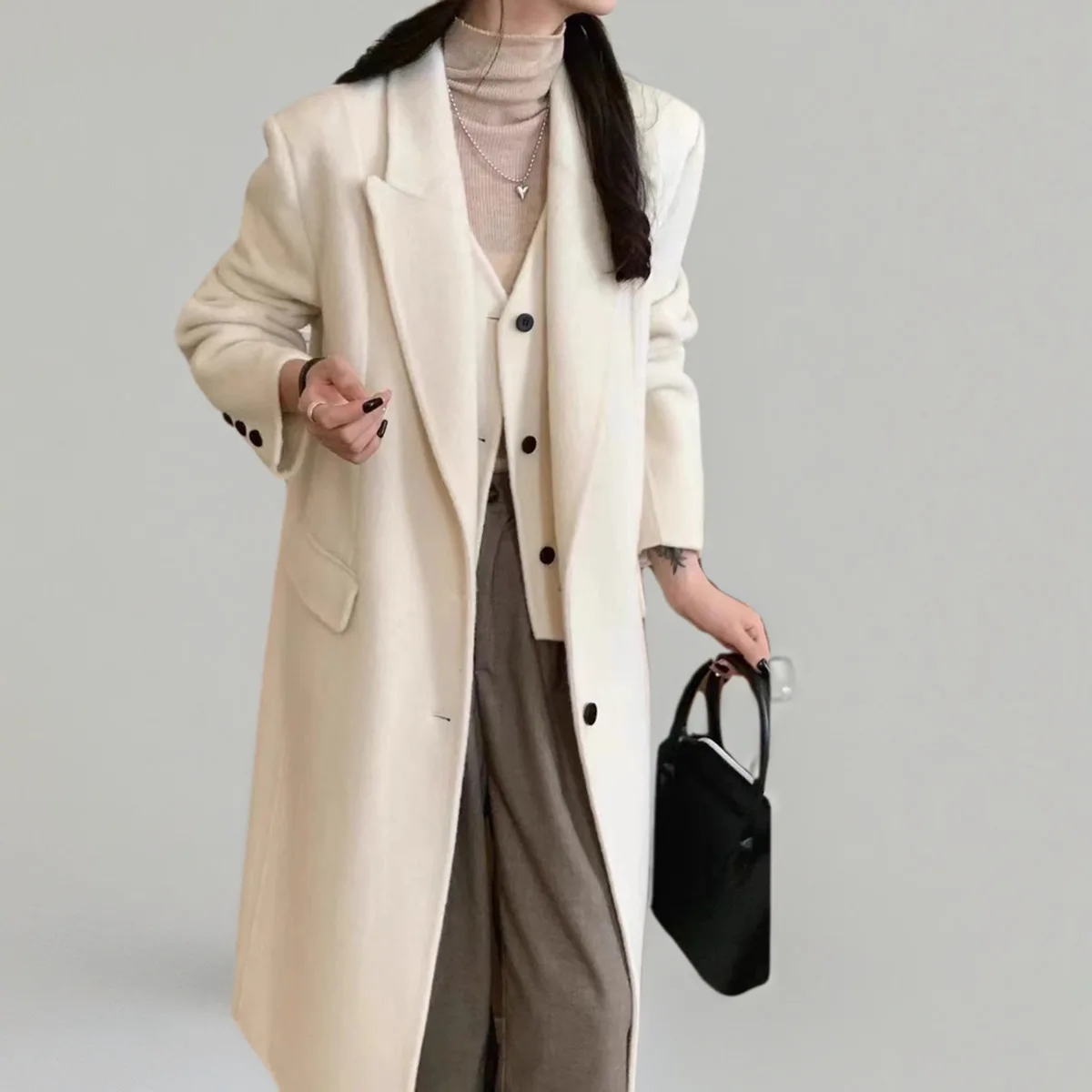 LIMO الإجابة النهائية 2025 الخريف الشتاء المرأة الصوف القطن سترة معطف تخفيف السفر ودية الزي الدافئ الأساسية خفيفة الوزن وضع