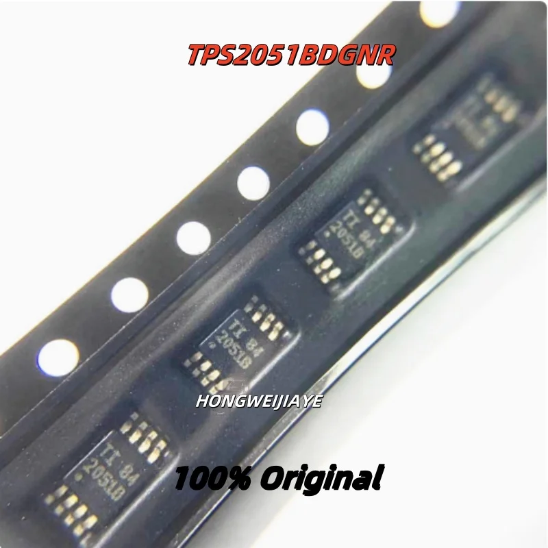 

5PCS 100% New TPS2051BDGNR 2051B TPS7A1601DGNR PTYQ TPA0211DGNR AEG MSOP-8 Brand New Original Chips ic