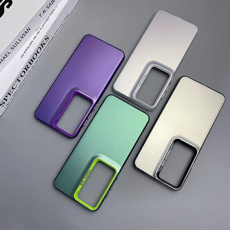 Phone Case For Xiaomi 12 Pro Xiaomi 12S Pro Xiaomi 12T Pro Xiaomi 12X Case Matte Laser Colorful  Bumper Armor Shockproof Cover