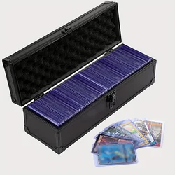 Cards Holder Hard Case For Trading Cards & Sports Baseball Basketball Cards, Cards Storage Box For TCG PTCG