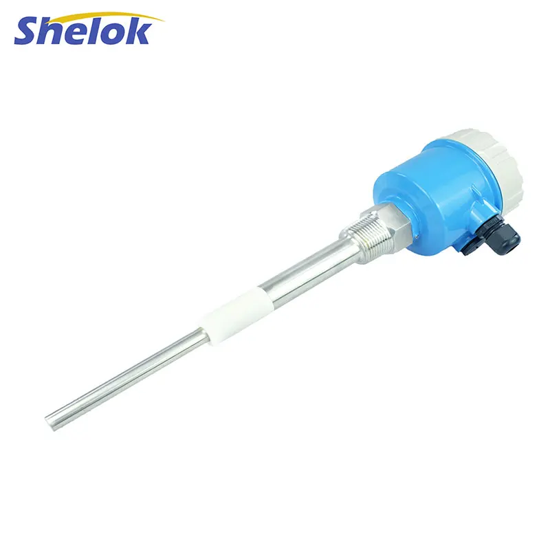 Shelok High Pressure Fuel Tank Analog Capacitive Level Sensor Liquid Level Detection Sensing 4-20mA Capacitive Type Level Sensor