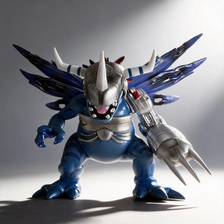 

Фигурка Digimon Adventure MetalGreymon, 17 см, коллекционная модель, статуэтка, украшение, подарок для фанатов