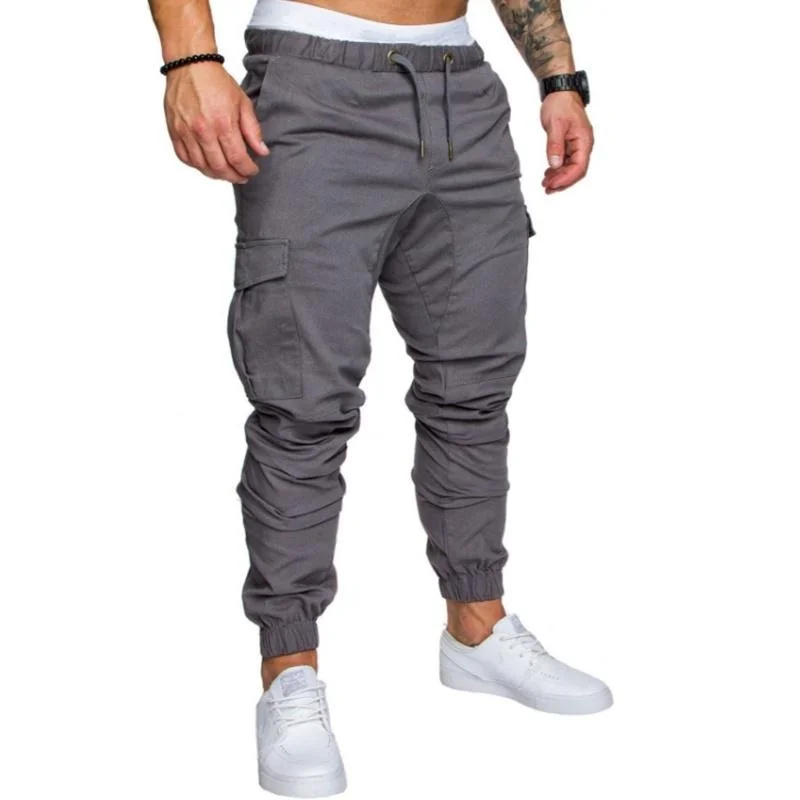 Männer Mode lose lange Hosen Jogging Jogging hose Jogger Hosen Casual Sports Wear Jogging hose