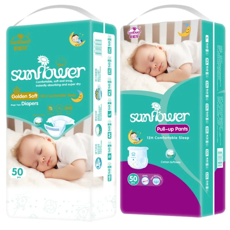 Pañal para bebé, pantalones extraíbles, venta de fábrica, listo para enviar, productos para bebés, elija pañales para bebés de 0 a 6 meses de edad