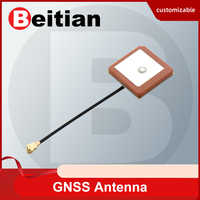 Beitian GPS GLONASS antenna ceramic patch 18*18*4.8mm internal PCB active for track location IPEX connector GPS antenna BT-T018