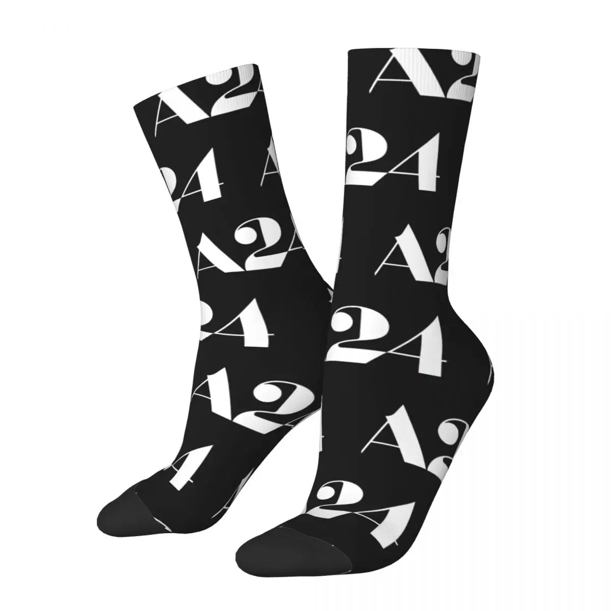 A24 A24 Logo Merchandise Men Women Socks Outdoor Novelty Spring Summer Autumn Winter Stockings Gift