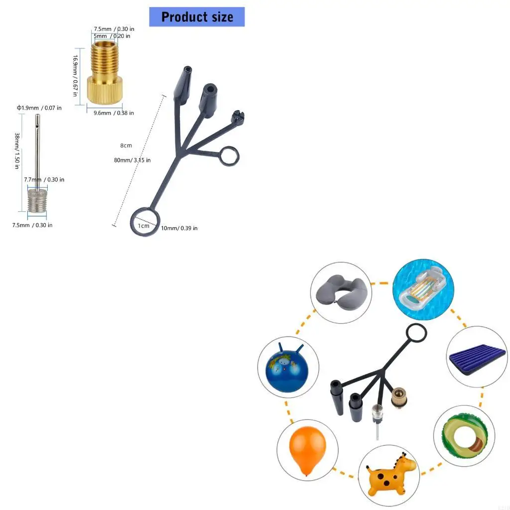 Универсальные-велосипедные-клапаны-разъем-ручной-напольный-насос-адаптеры-насадок-прочный