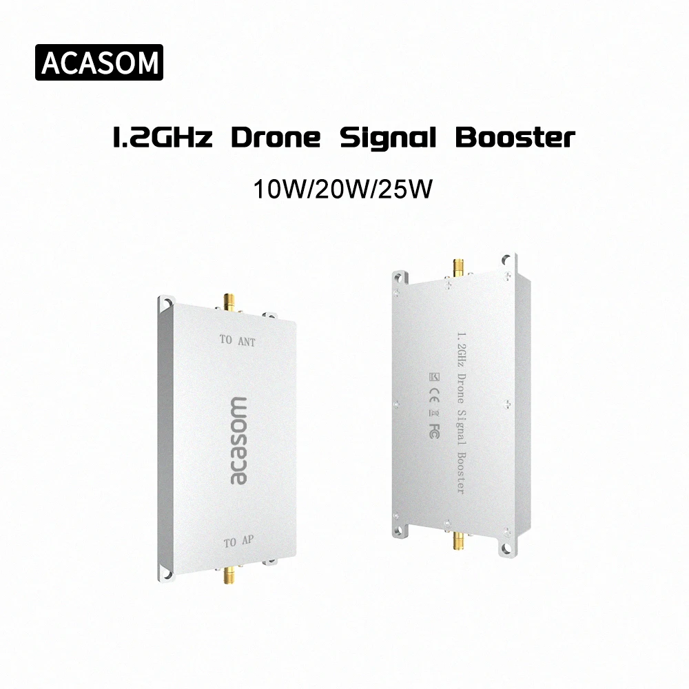 Imagem -04 - Amplificador de Sinal Fpv para Drone Signal Booster Tarot Transmissão de Imagem 1.2ghz 10w 1.2g