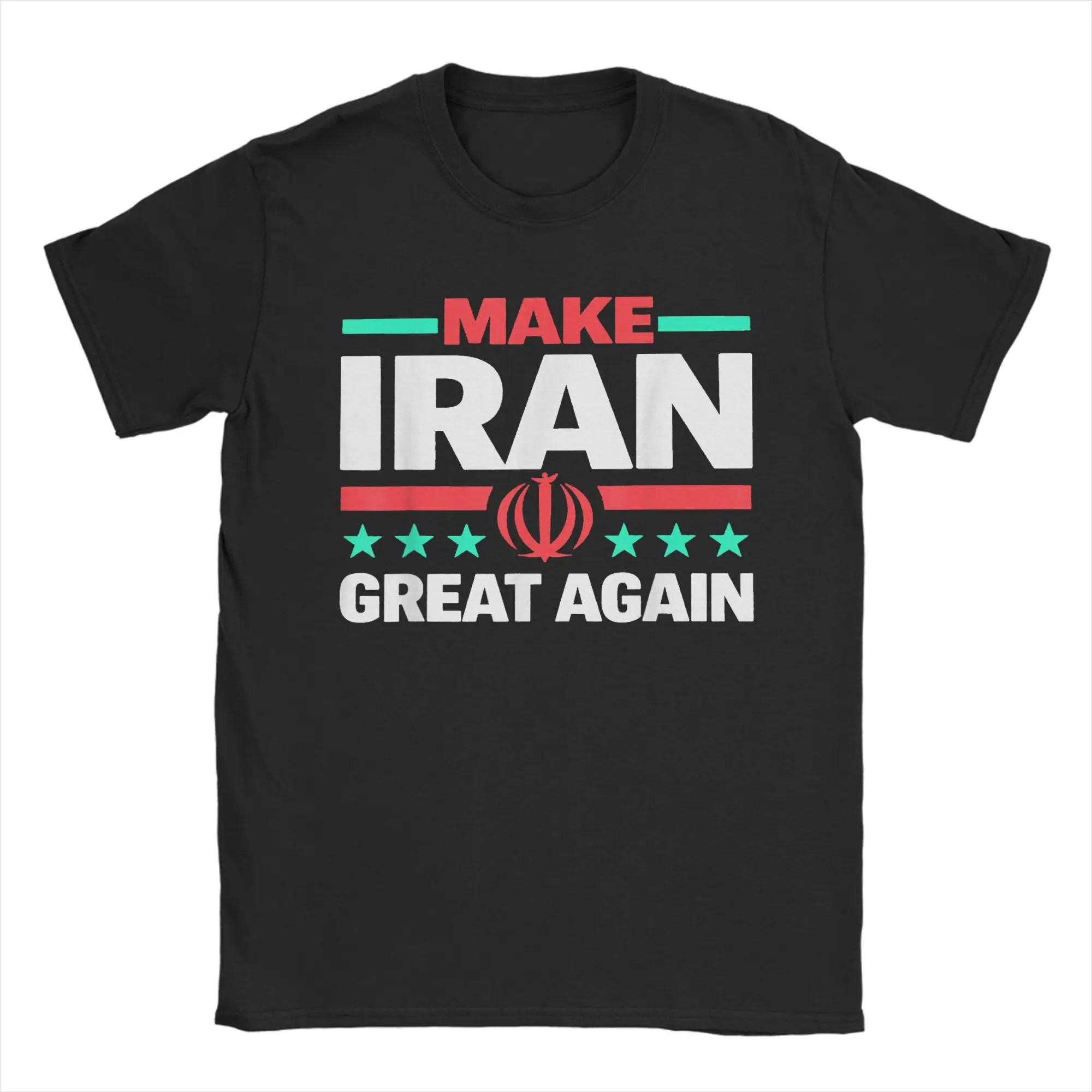 

Make Iran Great Again Iranian Persian Saying Farsi T-Shirts for Men 100 Cotton Tees Crew Neck Short Sleeve T Shirts Printed Tops