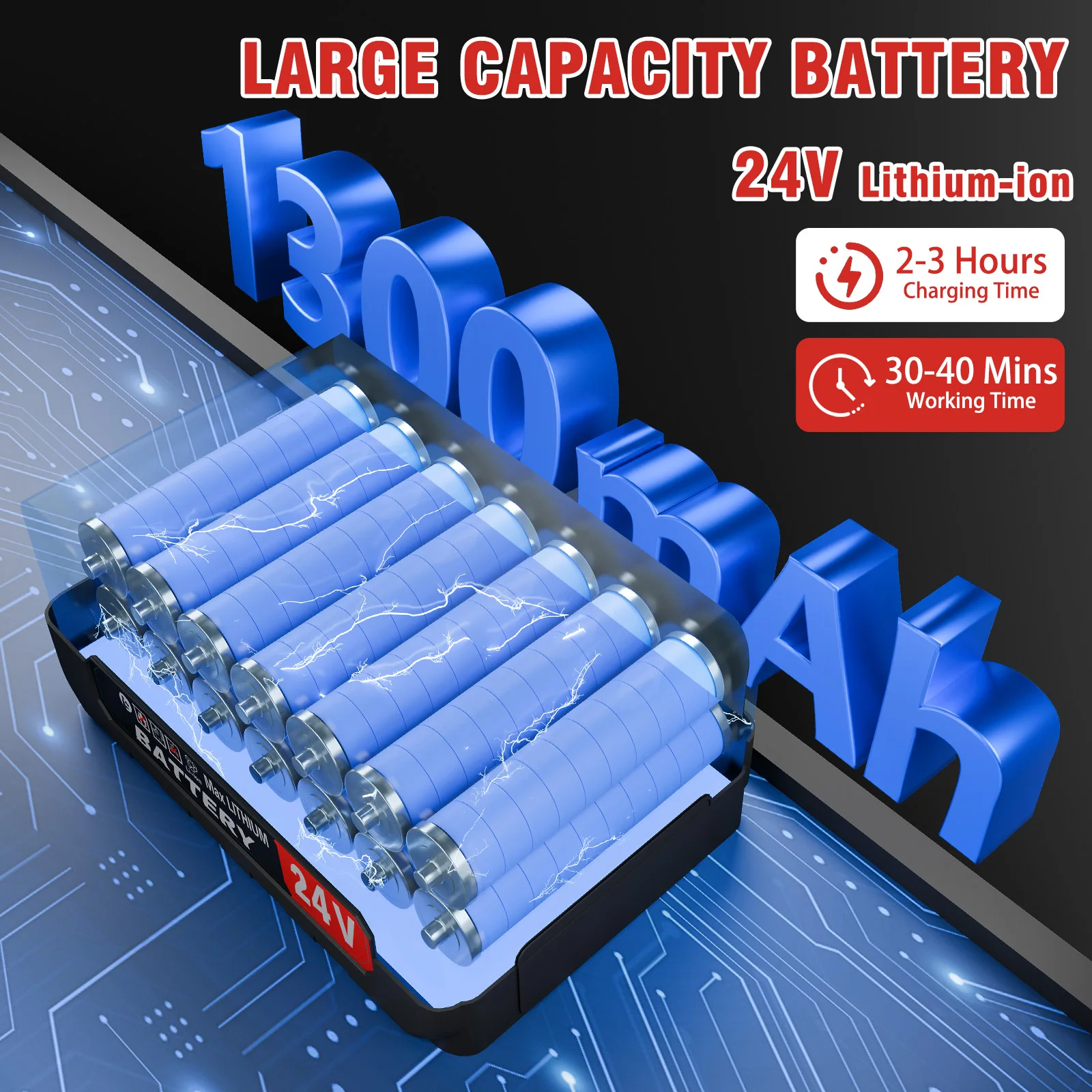 Tagliaerba a batteria Weed Wacker String Trimmer Edger Strumento Spazzola elettrica 2 x 21 3C 1300mAh Caricabatterie per prato Gard