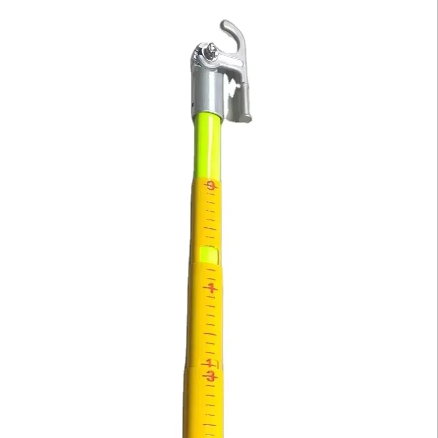 6.43m Triangular Telescopic Insulated Voltage Measuring Rod