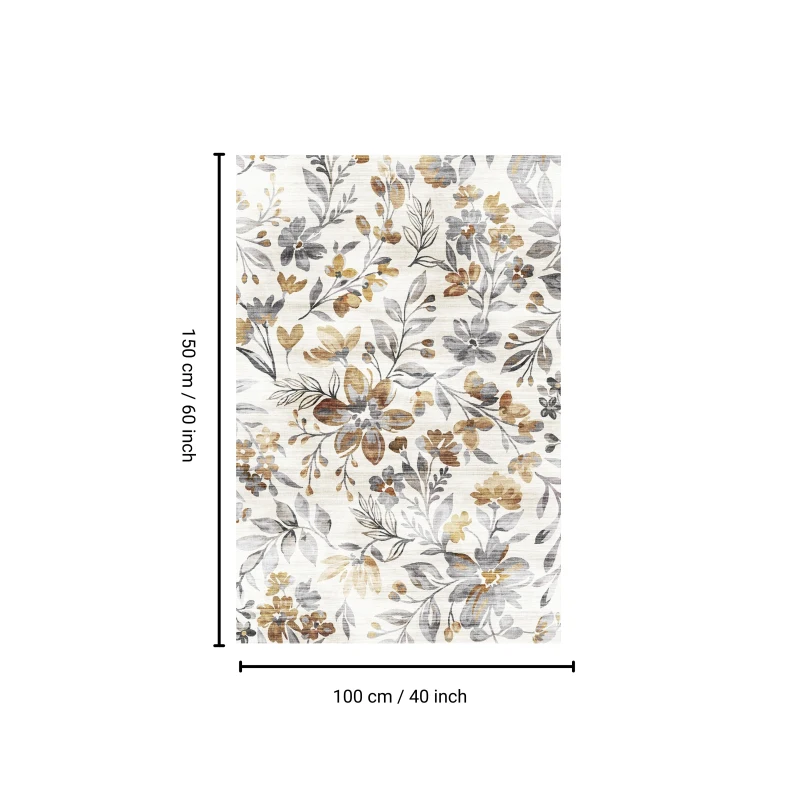 SPHINX 22005Z-7 - 40 x 60 屋内 & 屋外 洗える 滑り止め アクセント ラグ