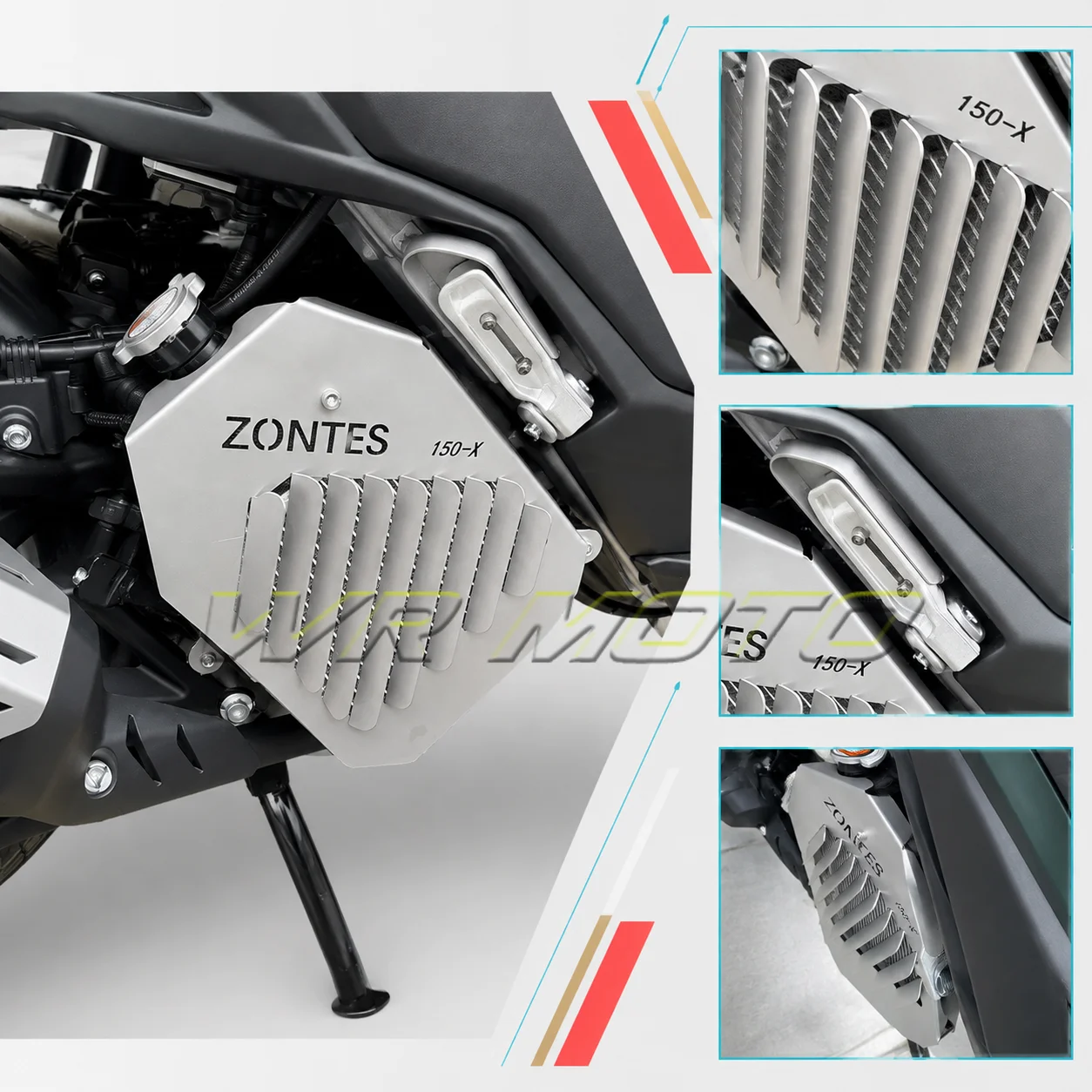 Dedicated Radiator Guard Grille Protective Net Cover Fit For 2026 ZONTES 150X Scooter