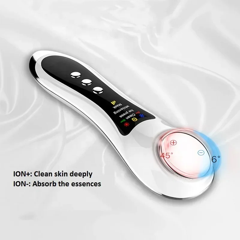 الاستخدام المنزلي جهاز تدليك الوجه تجديد الجلد أحدث أدوات التجميل المحمولة تدليك تبييض الوجه