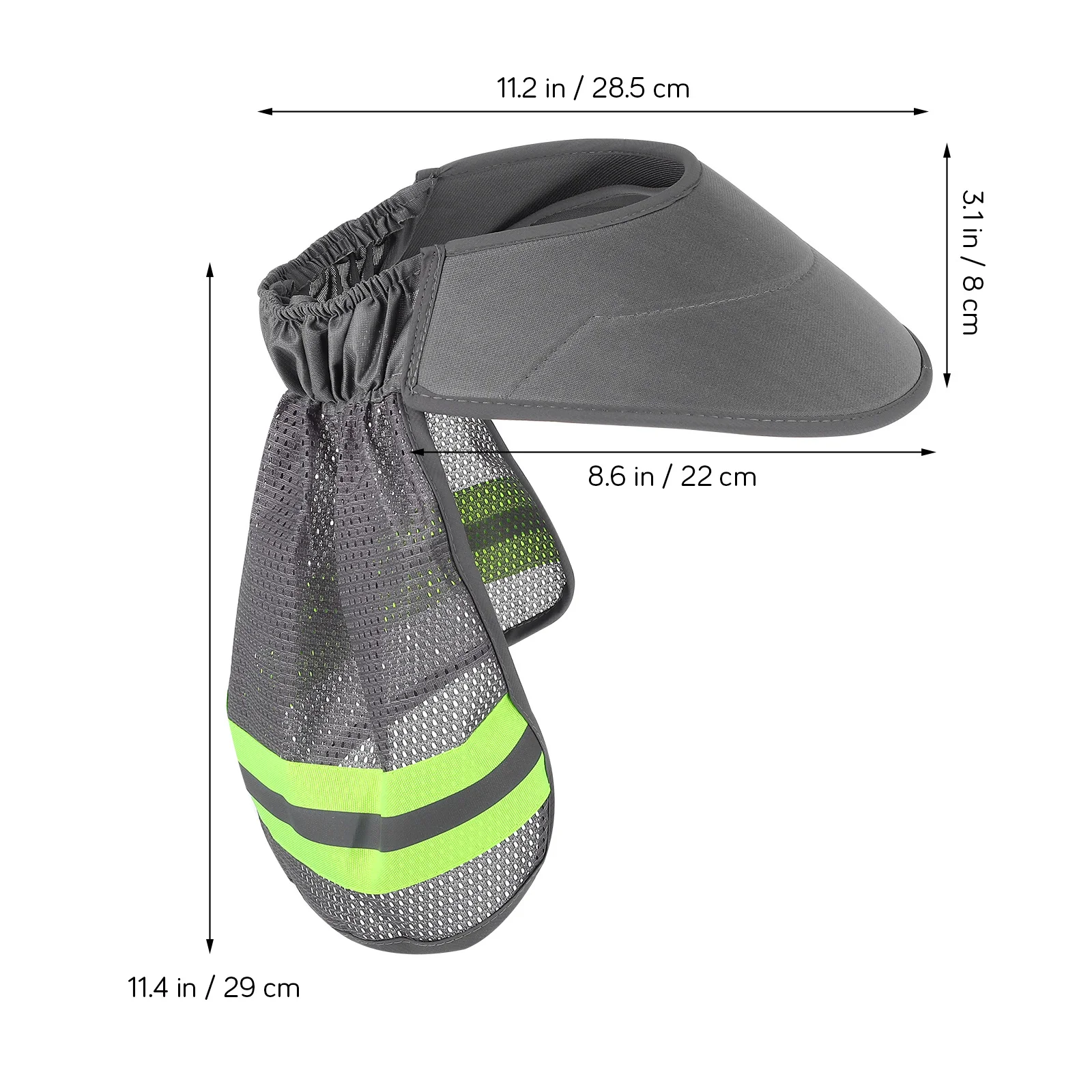 1 قطعة ستارة قبعة السلامة واسعة حافة قبعة صلبة الشمس الظل تنفس شبكة قناع للبناء في الهواء الطلق العمل خفيفة الوزن البوليستر #4