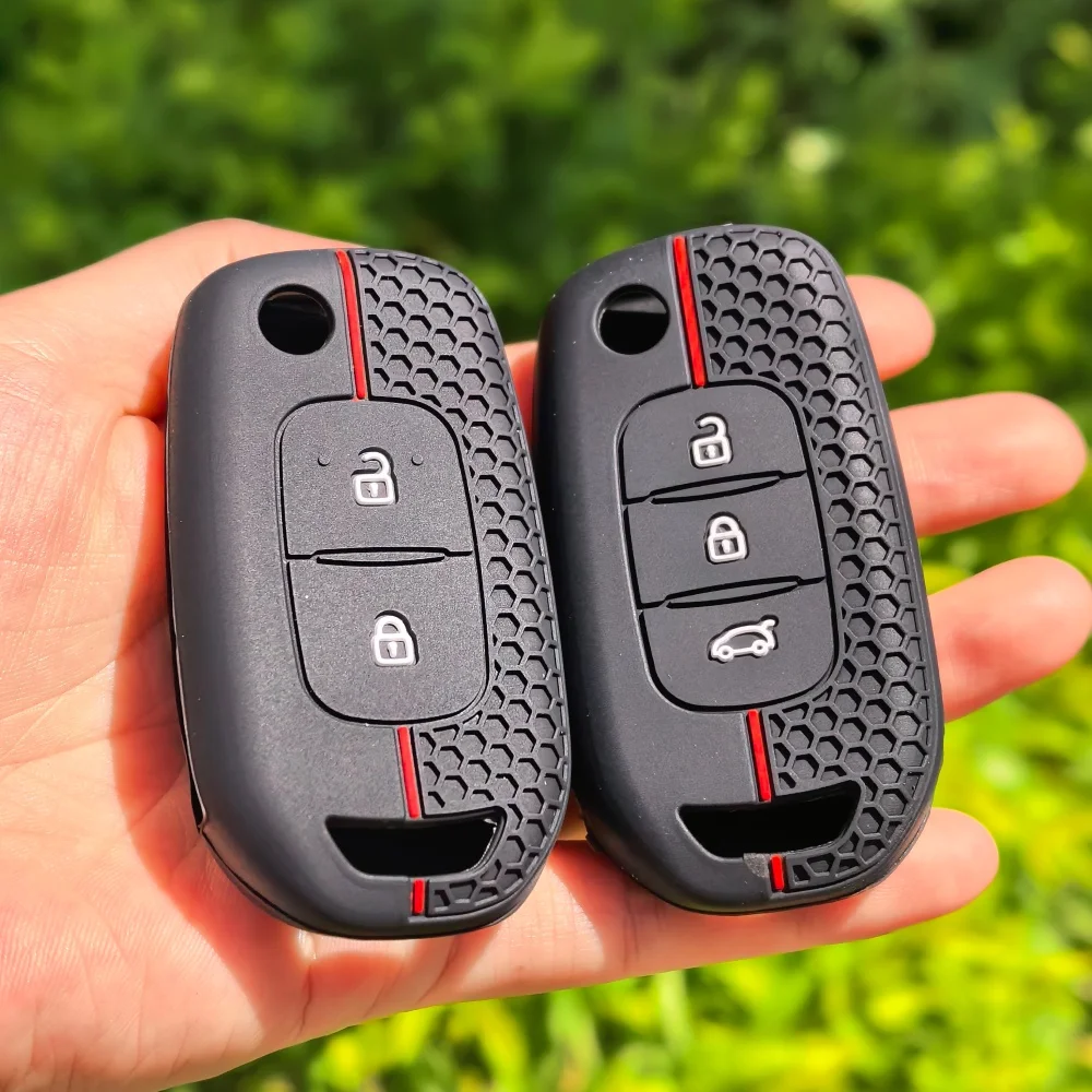 

Car Flip Key Case Cover For Renault Kadjar Captur Megane Sandero Stepway Logan Clio 5 Arkana Shell Fob auto Accessories