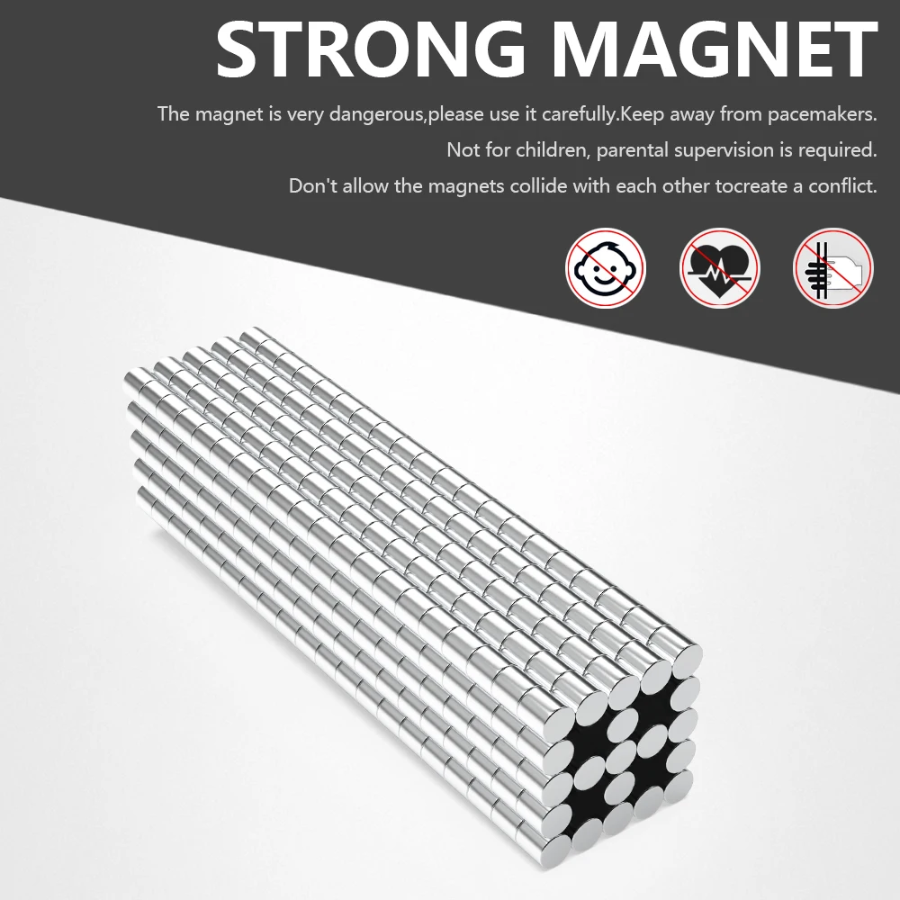 5~100 Pcs Small Round Magnet 8x8 Permanent NdFeB Super Strong Powerful Magnets imans N35 8mm x 8mm Neodymium Magnet