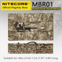 Nitecore-戦術的なミリタリータフバッグ,長さ0.6〜1.2m,ナイロンピンボール,軍用射撃,狩猟,ライフルに適しています