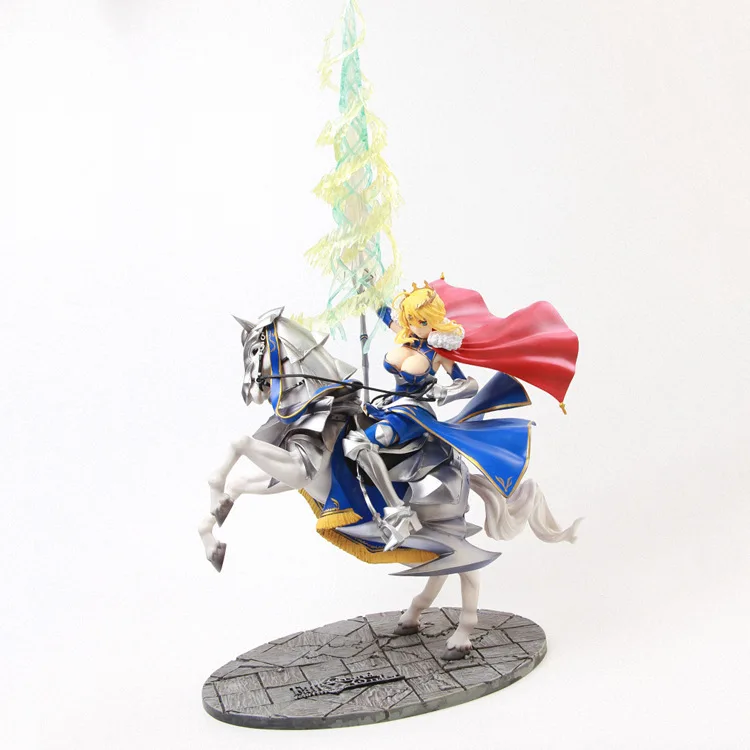 

Fate Grand Order Figure Joan of Arc Riding Horse Ver. PVC Figure Model Toy 45cm