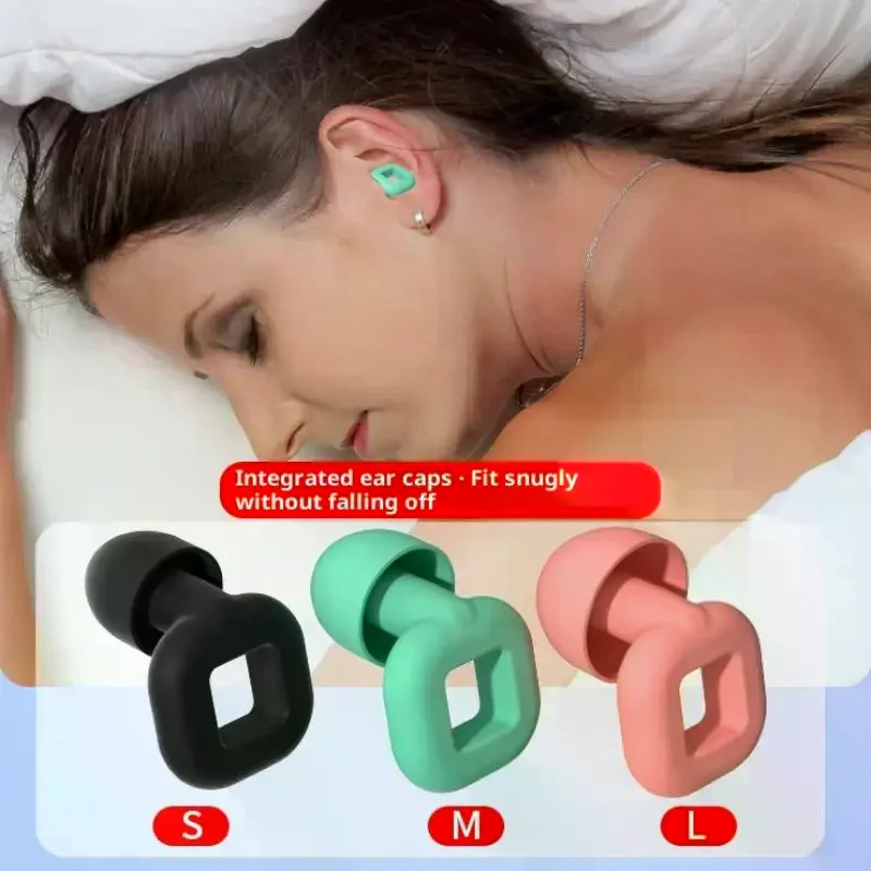 الحفل الأذن المقابس سيليكون النوم الأذن المقابس الحد من الضوضاء مكافحة الشخير الصوت قابلة لإعادة الاستخدام التركيز والنوم للمرأة رجل