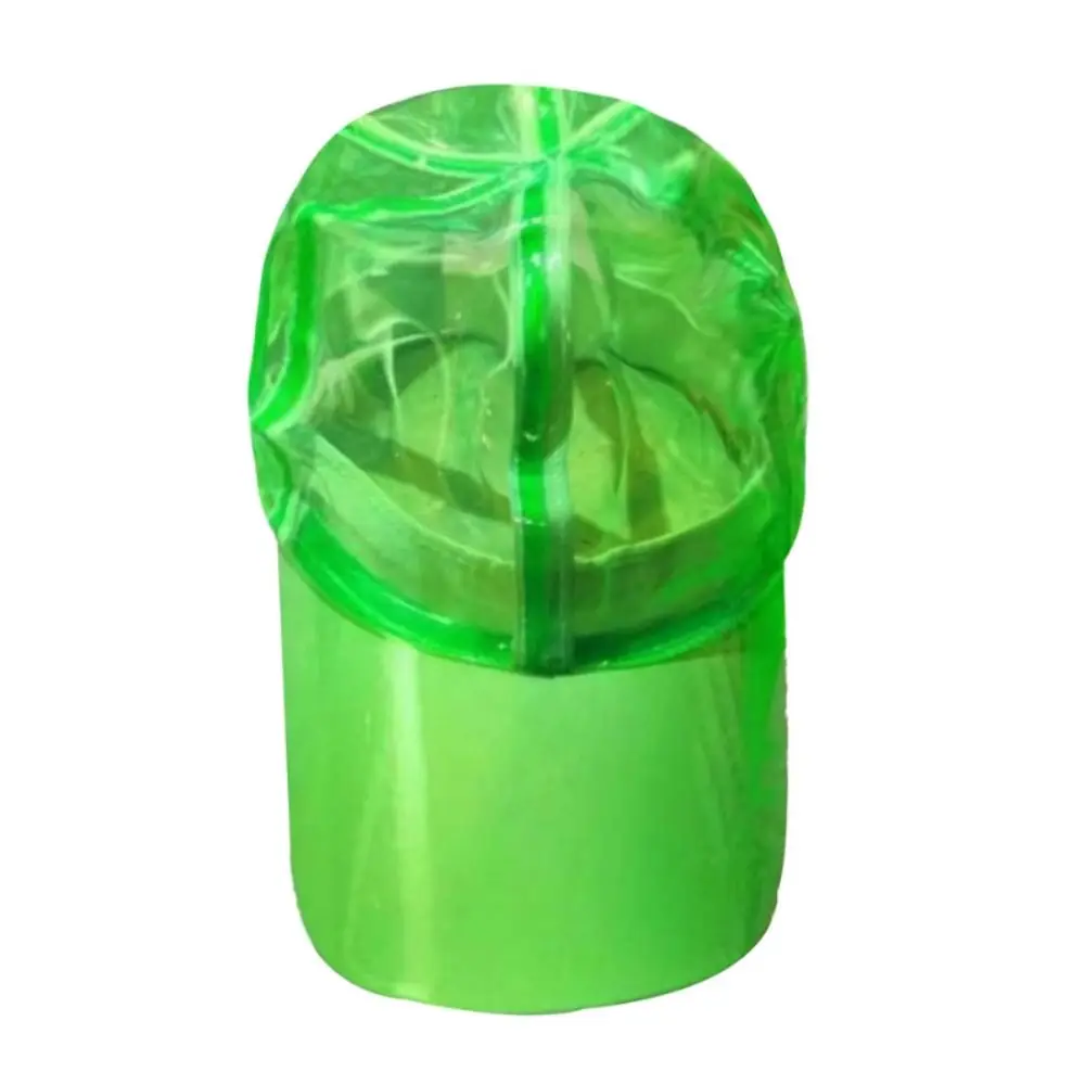 Adjustable Brim Water-Splashing Festival Hats UV Protection Waterproof PVC Water-Sprinkling Hats Sunscreen Transparent