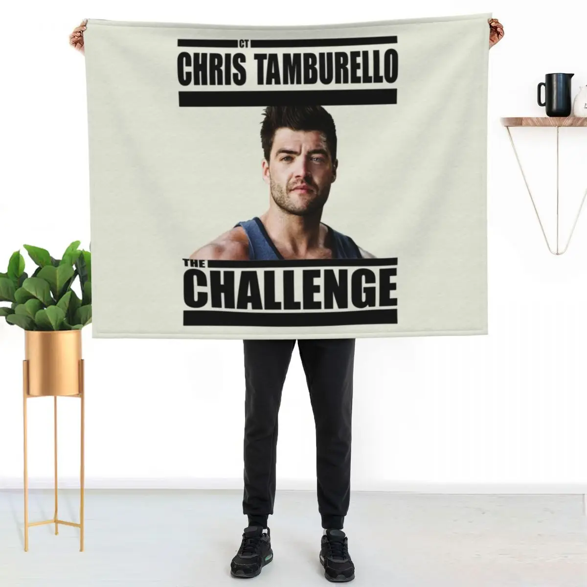 The Challenge Ct Shirt Mtv Thehellip Guys Unisex Tee Graphic Trending Throw Blanket Decorative Throw Polar Blankets