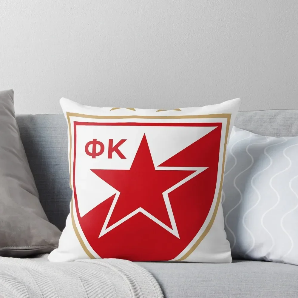 

Crvena Zvezda Throw Pillow Decorative pillow case Pillow Cases Cases Decorative Marble Cushion Cover