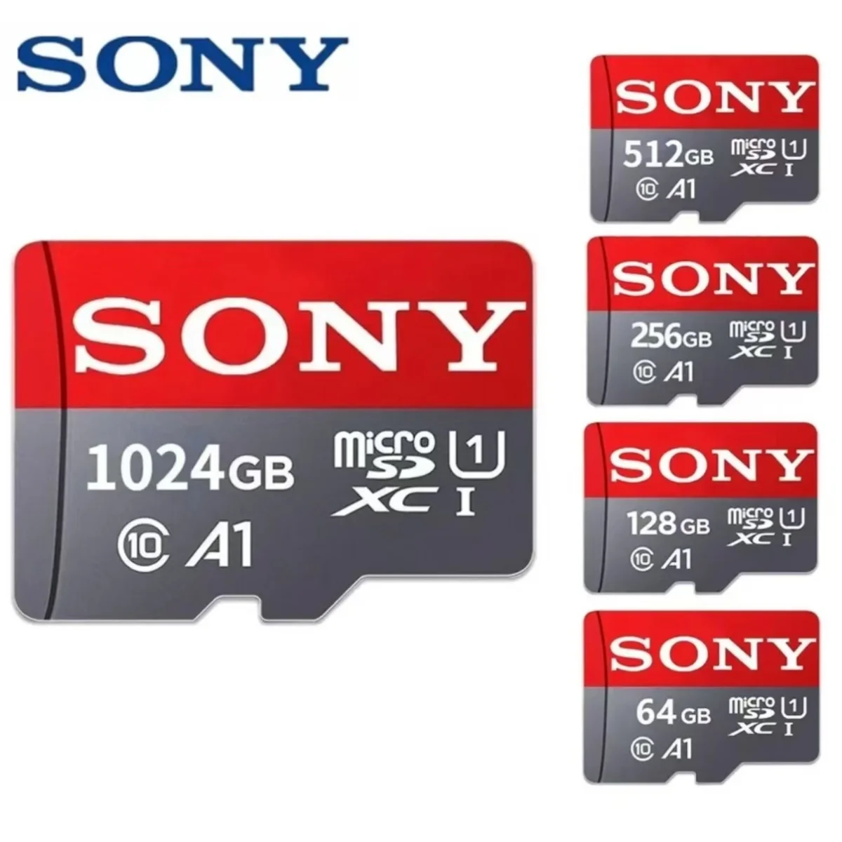 

SONY Micro SD Card Mini Memory Card Class 10 32GB 64GB 128GB 256GB U3 4K High Speed Cartao De Memoria Flash Memory TF Mecard C10