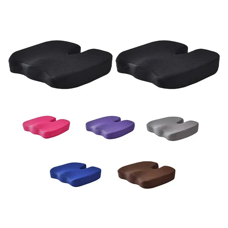 

AB39-Memory Foam Cushion Massage Car Office Chair Coccyx Back Coccyx Relief Sedentary