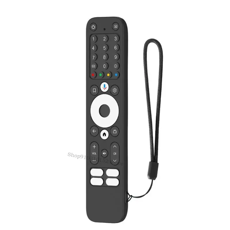 Protector Cover Skin Friendly Case for Homatics Box R 4K Remote Control Case Skin Sleeve with Lanyard Shockproof