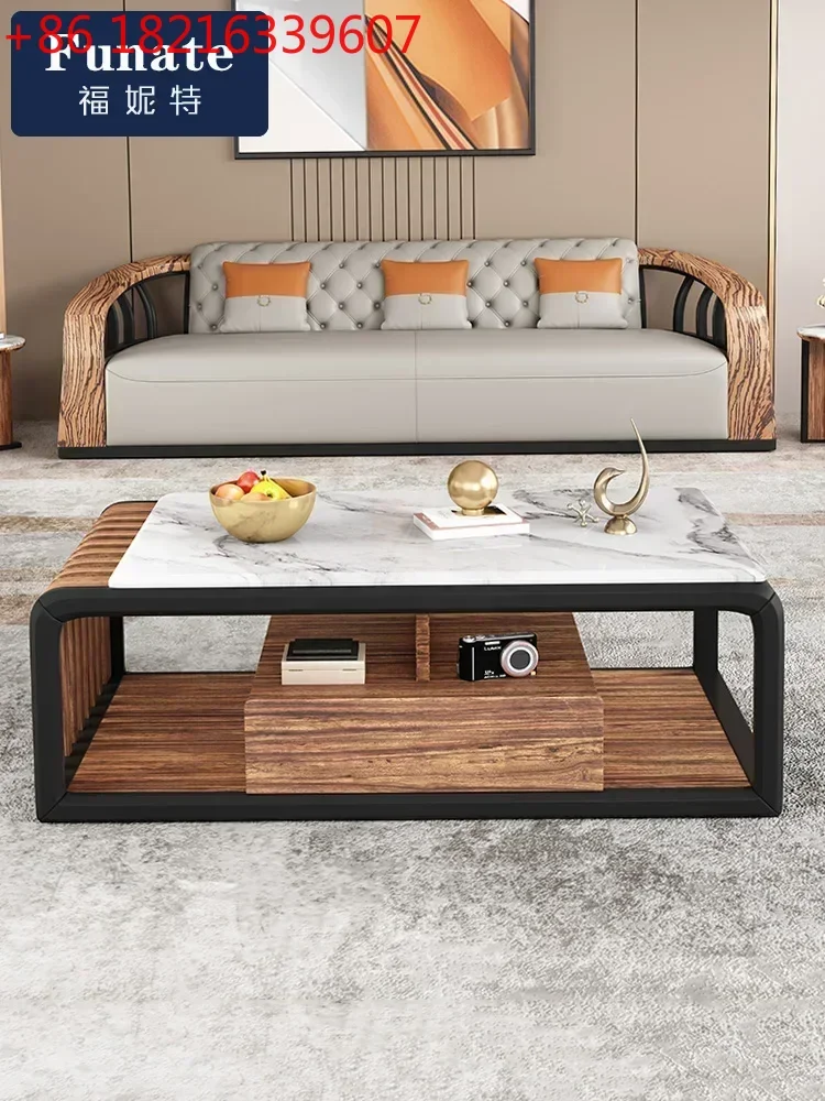 

TAO: Ультрамодный и легкий роскошный чайный стол из натурального мрамора и дерева Угьян