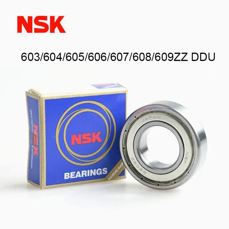 Free Shipping High Speed NSK Type Deep Groove Bearings 603 604 605 606 607 608 609 ZZ DDU From Japan