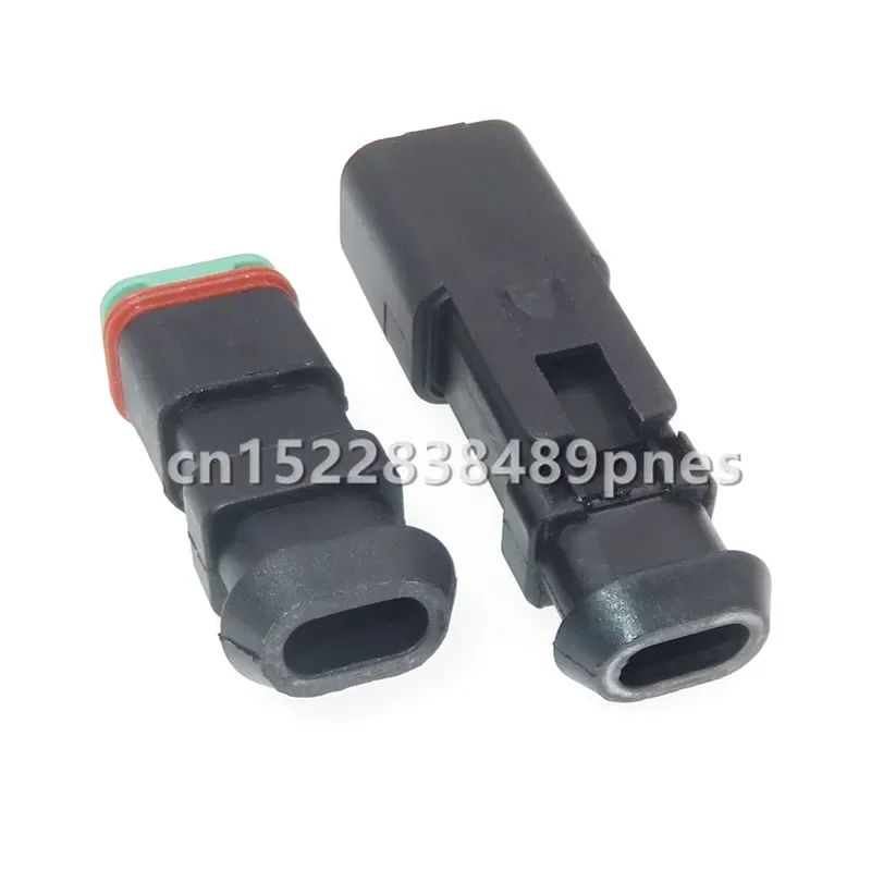 2 Pole 1.6 Series DT04-2P-E008 DT04-2S-E008 Fuel Spray Nozzle Wiring Harness Connector Male and Female Docking Socket