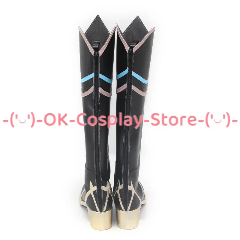 [Personalizzato] Gioco Honkai Star Rail Danheng Scarpe Cosplay Anime Gioco di ruolo Puntelli Halloween Carnevale Festa Festa Stivali in pelle PU