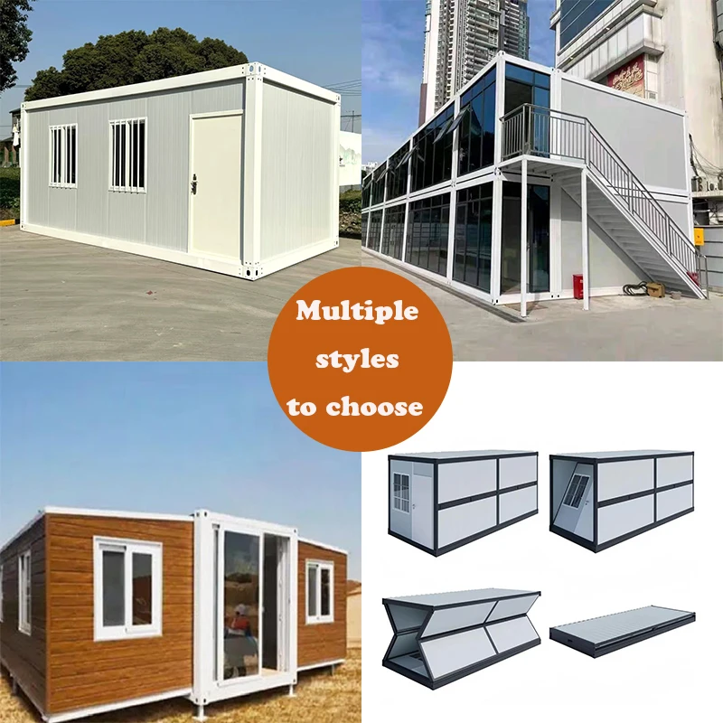 Assembled Modern Style Removable Portable 10 '20' 40 'Luxury Living Home Modular Prefabricated Flat Pack Container House