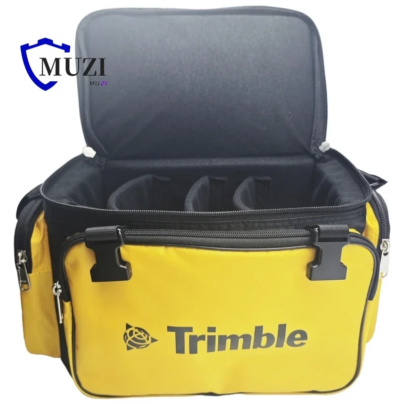 Nuova borsa host per rilevamento GPS GNSS Trimble Stazione totale Borsa a tracolla portatile singola a testa piccola Giallo