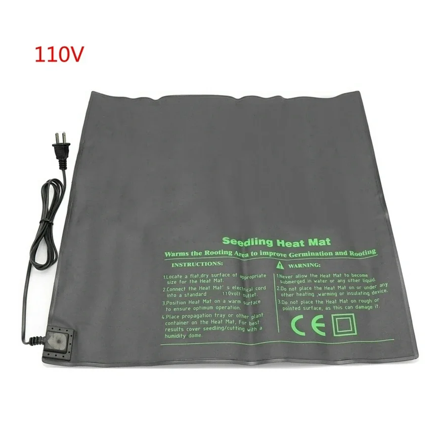 52x52cm 45W Seedling Heat Mat Plant Seed Germination Warm Hydroponic Heating Pad