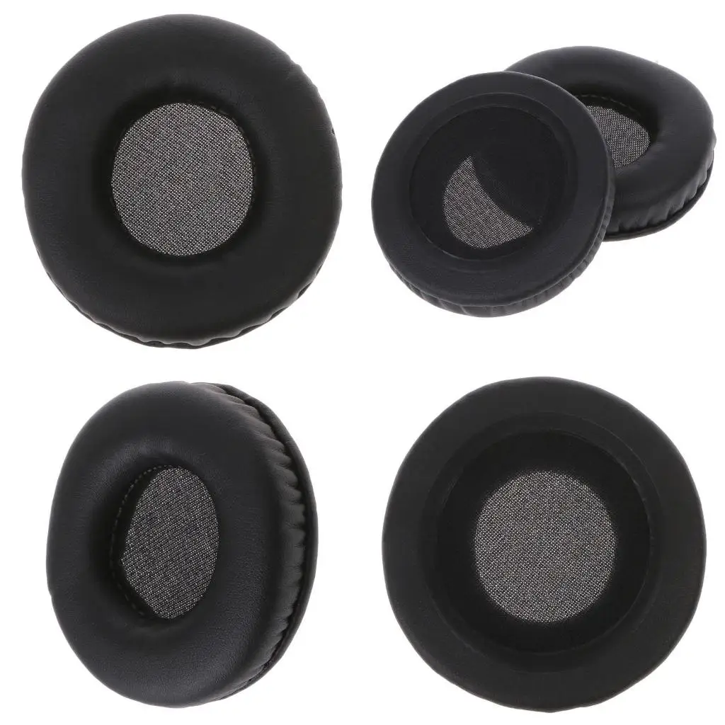 4XFC Earphone Cushions Ear Pads Earmuff Pillow Cover Noise Canceling Headphones Sleeve for Synchros E40BT E40 S400 S400BT 2x