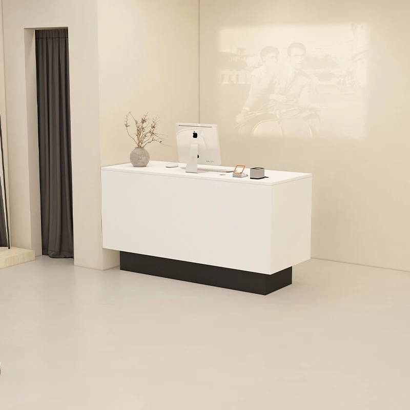 Front Reception Desks Customer Center Help Checkout Beauty Institute Reception Counter Shop Empfangstheke Furniture Reception