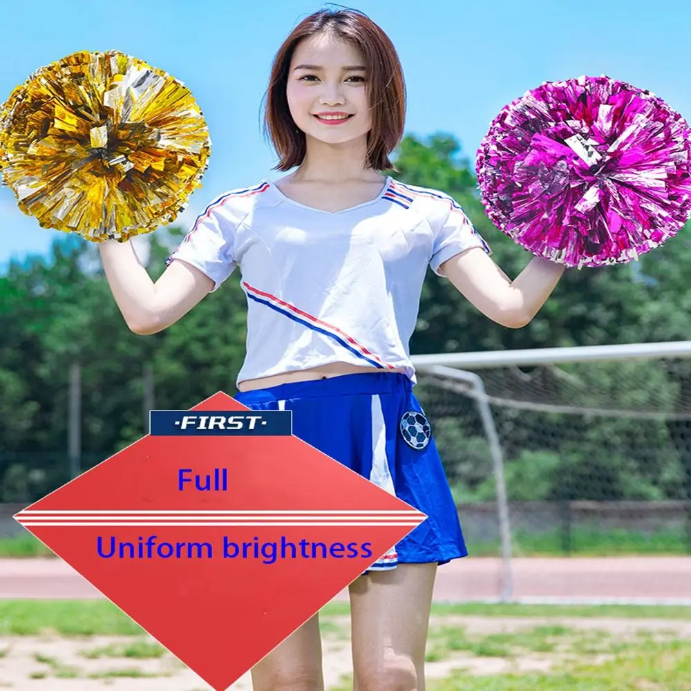 Concert Competition Flower Fancy Cheerleader Pom Poms Club Sport Supplies Cheerleading Cheering Ball Dance Party Decorator