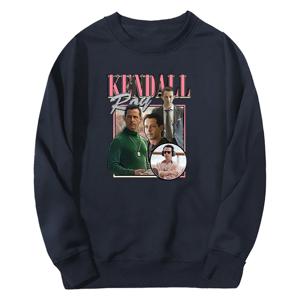 KENDALL Roy merch เสื้อกีฬาคอกลมแขนยาวใส่ได้ทั้งชายและหญิงเสื้อกันหนาวแฟชั่น2023