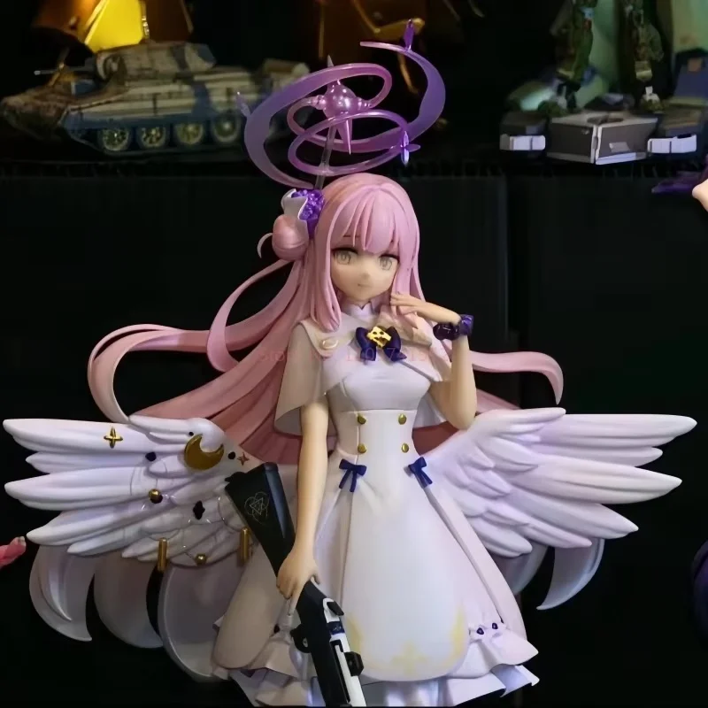 لا تفقد The Blue Archive Holy Garden وقتًا كثيرًا للقيام بتغيير وجهًا لعبة تزيين حافظة فتاة جمال الرسوم المتحركة عالية الجودة