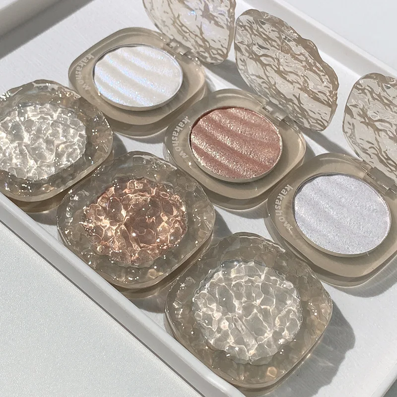 Shatterflash Highlighter Face Brightening stereo Pearlescent Polarizing Fine Flash Sleeper Silkworm Contouring highlighter