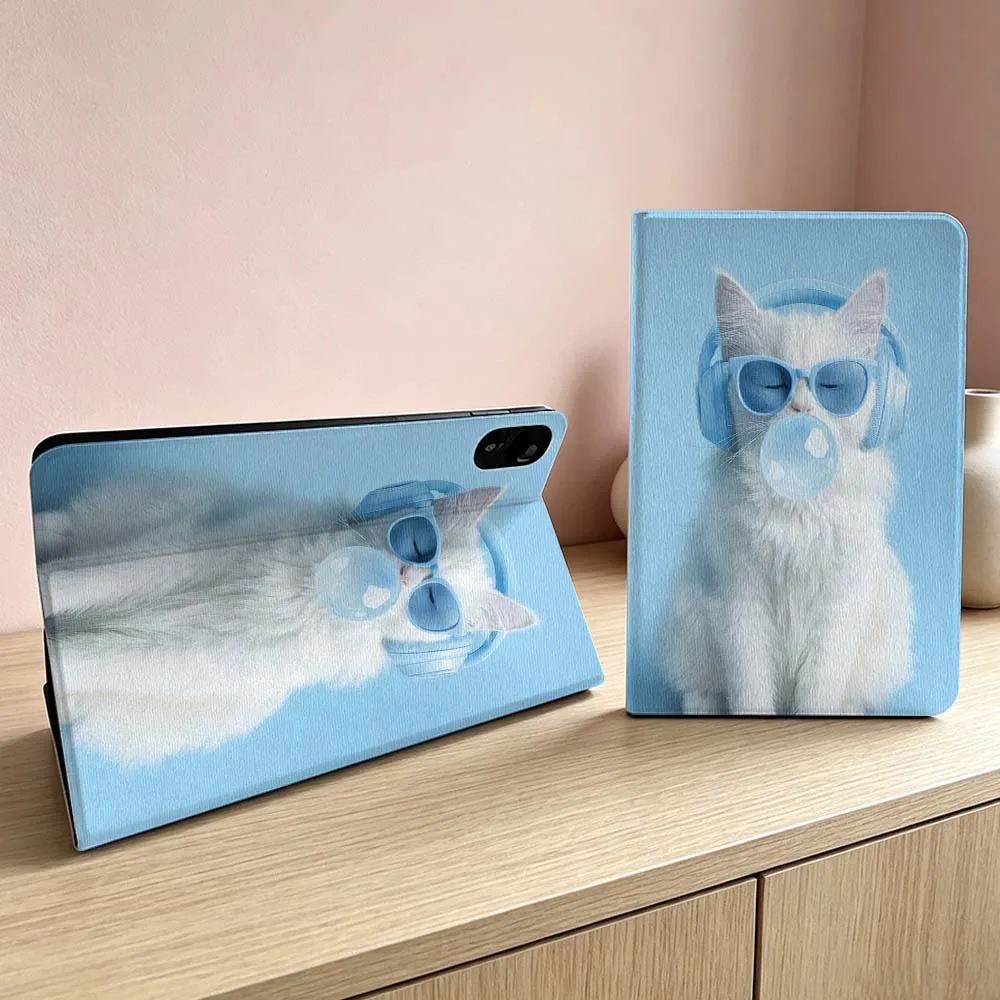 

Fashionable cat pattern Soft For Xiaomi Redmi Mi Pad 8 7 6 5 4 2 SE K Pro Max Ultra Poco Pad Inch Tablet Case