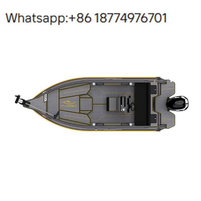 Boat Family Outings Aluminium Fishing Boat with Tops Passenger Boat Yachts Made in China