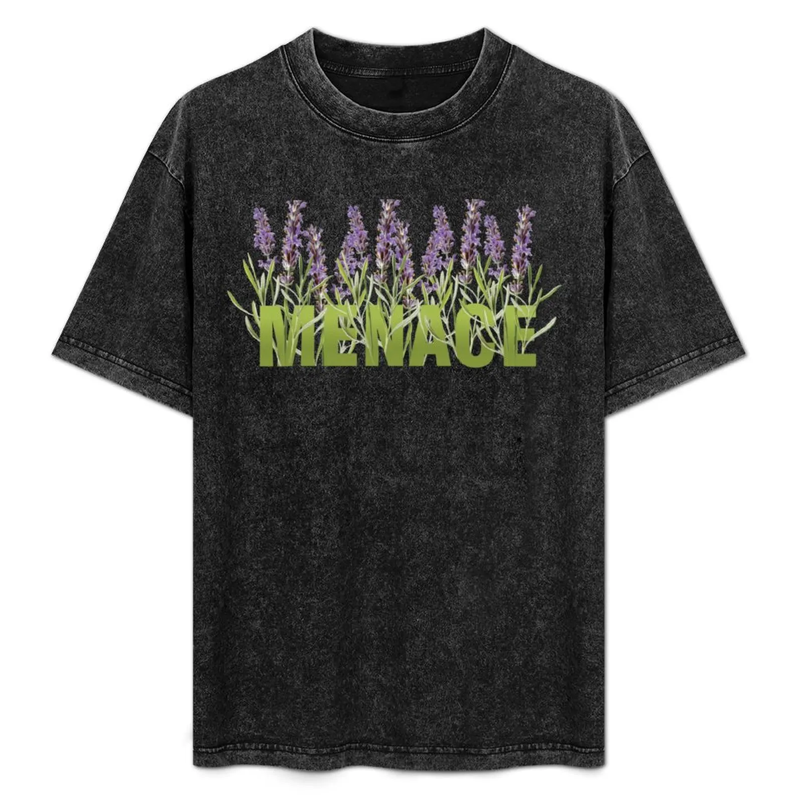 

Lavender Menace T-Shirt Stylish Print Short Sleeve Tee