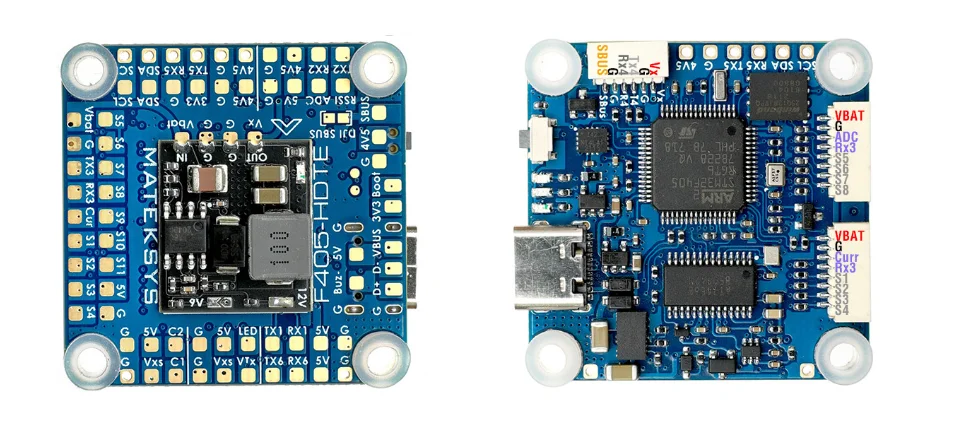 Matek F405 WTE Controllore di volo STM32F405RGT6 Slot SD OSD integrato DPS310 per RC FPV Racing