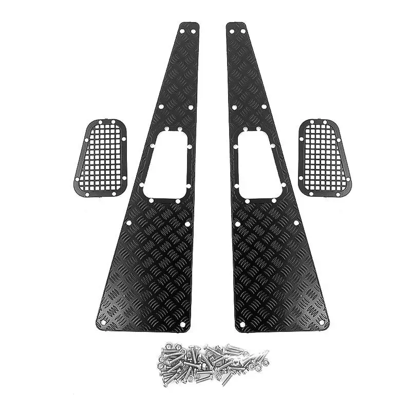 Metal Anti-Skid Plate Intake Grille for Traxxas TRX-4 TRX4 Defender 1/10 RC Crawler Upgrade Parts Accessories